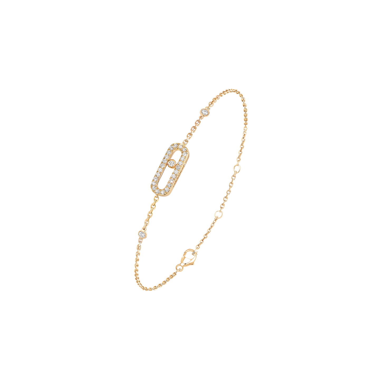 Gold-Plated CZ Malika Bracelet