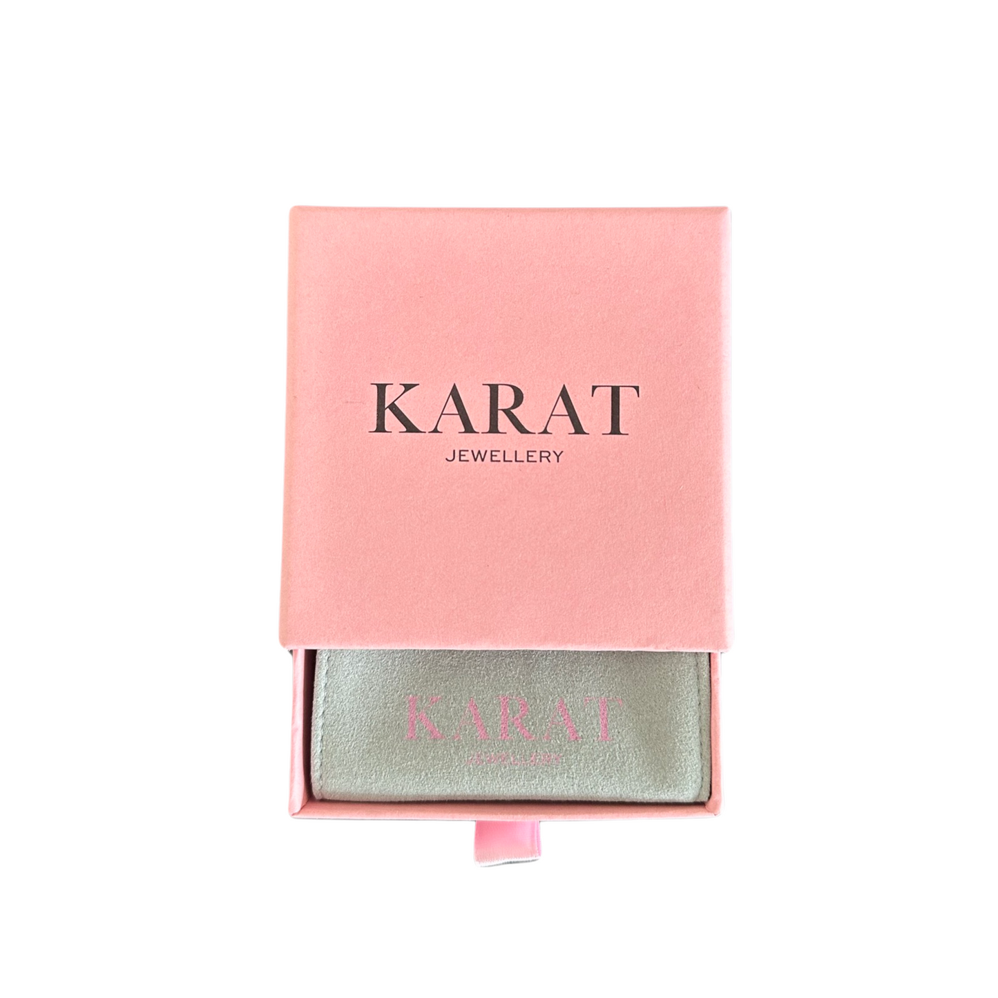 Gold-Plated (Rose Gold) Mini Pearl Huggies with Star Drop