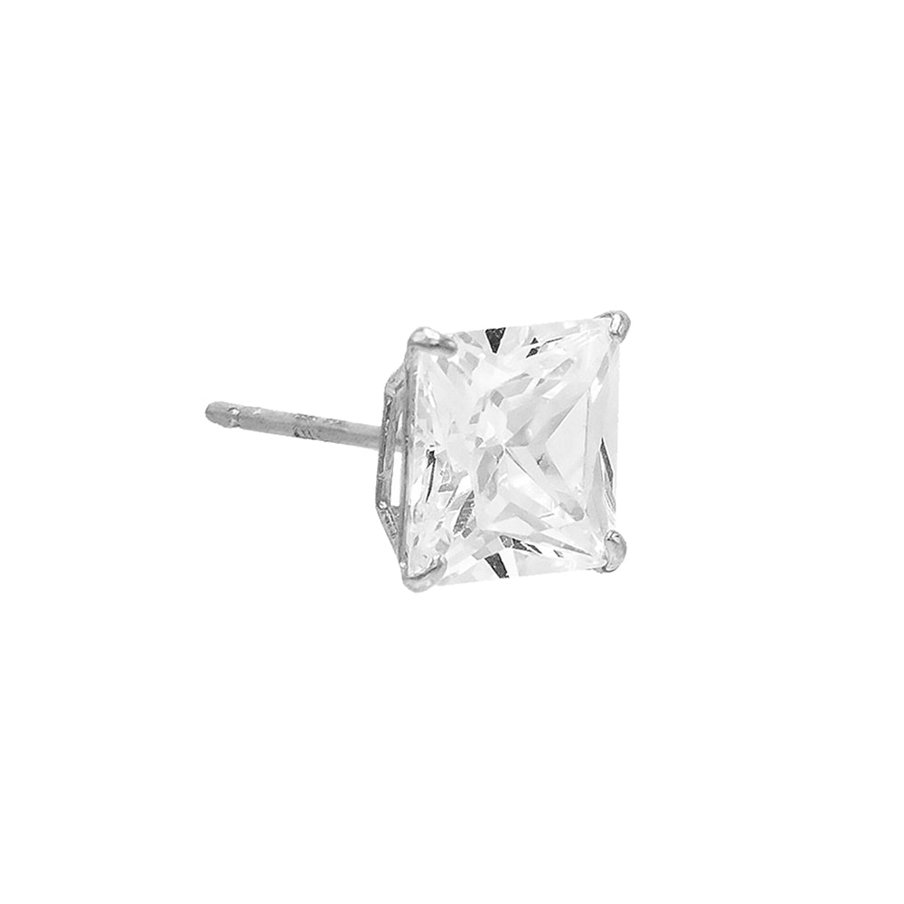Silver3mmSquareCZStudEarrings_Single-1148